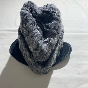 Gray Persian lamb ambassador hat without the brim. used but in good condition